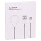 Wireless magnetic watch charging cable retail box with Type-C connectors