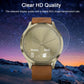 Clear HD tempered glass screen protector film for smartwatch display, 2.5D rounded edges