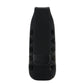 Black silicone clip case with side cutouts and strap clasp