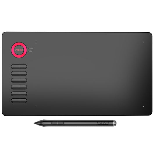 VEIKK A15 10x6 inch 5080 LPI Smart Touch Electronic Graphic Tablet, with Type-C Interface, A15 Red, A15 Gold, A15 Blue, A15 Beige