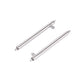 Stainless steel spring bar tools for watch band installation, two pieces