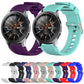 Vertical grain watch band set, multiple-color silicone straps for Galaxy Watch 46mm