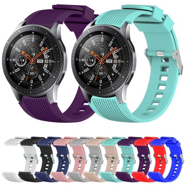 Vertical grain watch band set, multiple-color silicone straps for Galaxy Watch 46mm