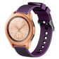 Vertical grain watch band with purple strap for Galaxy Watch 42mm