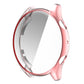 Rose pink electroplated TPU full-coverage watch case with clear screen cover