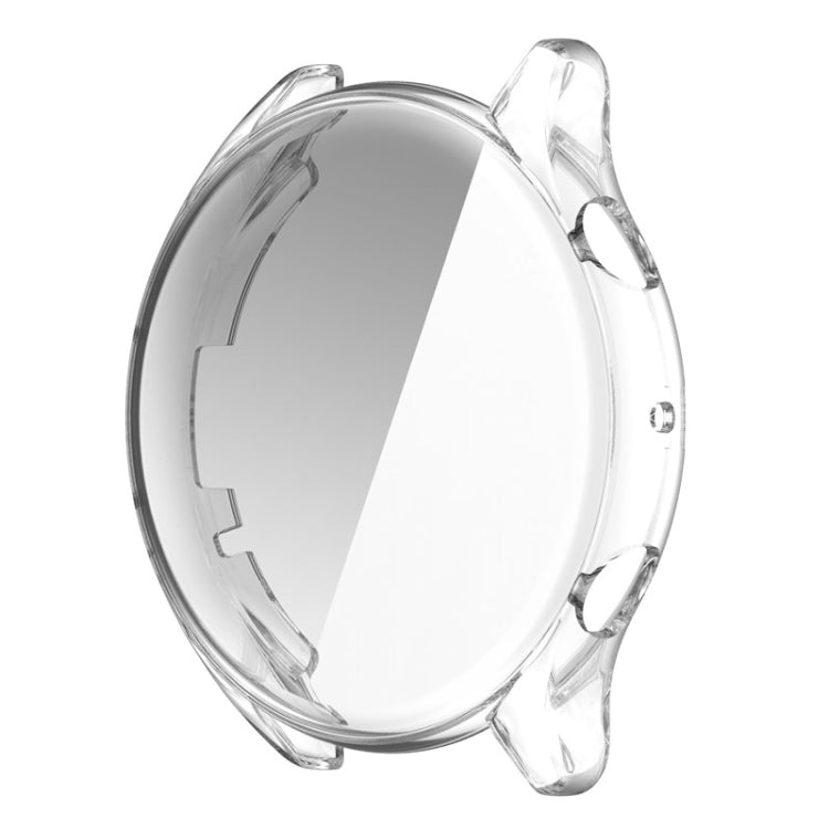 Transparent TPU full-coverage watch case with clear screen cover