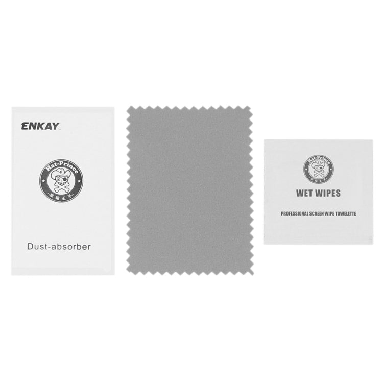 ENKAY screen cleaning wipes set with microfiber cloths for protector installation