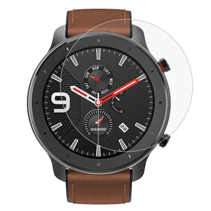 Tempered glass screen protector for 42mm smartwatch, curved 2.5D clear cover