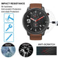 Tempered glass screen protector for 42mm smartwatch, 9H anti-scratch anti-impact with tool