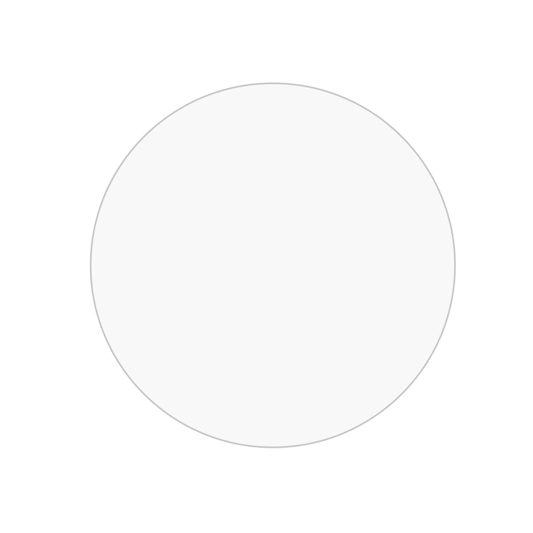 Round tempered glass screen protector for Garmin Forerunner 945, clear