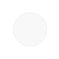 Round tempered glass screen protector disc for smartwatch, clear 2.5D edge shape