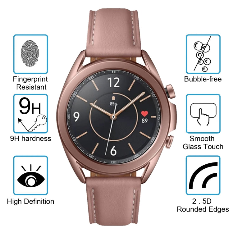 9H tempered glass screen protector with bubble-free, smooth touch, rounded 2.5D edges