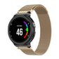 Milanese watch band for Garmin smartwatch, champagne gold metal mesh, 26 cm