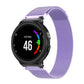 Light purple milanese watch band with mesh links and lavender clasp, 26cm length.
