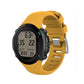 White silicone smartwatch band with metal clasp and vented strap, Suunto D6i-compatible