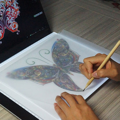 Acrylic LED USB copy board with 3-level brightness, hand drawing on the light pad
