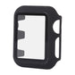 Black protective case with screen cutout and side button openings for 44mm Apple Watch