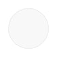 Clear circular tempered glass screen protector film with rounded edges