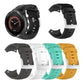 Silicone watch bands for SUUNTO 9 in assorted colors, includes black, white, mint, yellow