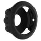 Black silicone protective case for Garmin Fenix 5 with side button cutouts
