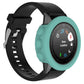 Mint green silicone protective watch case for Garmin Fenix 5 with raised side grips