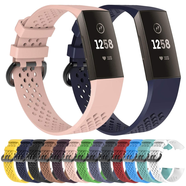 Multi-color adjustable sport watch bands with square-hole silicone perforations