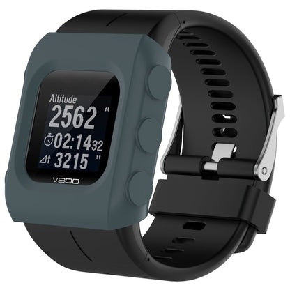 Navy blue silicone protective case for POLAR V800 watch