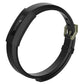 Black silicone watch protective case with metal clasp, for Fitbit Alta/HR