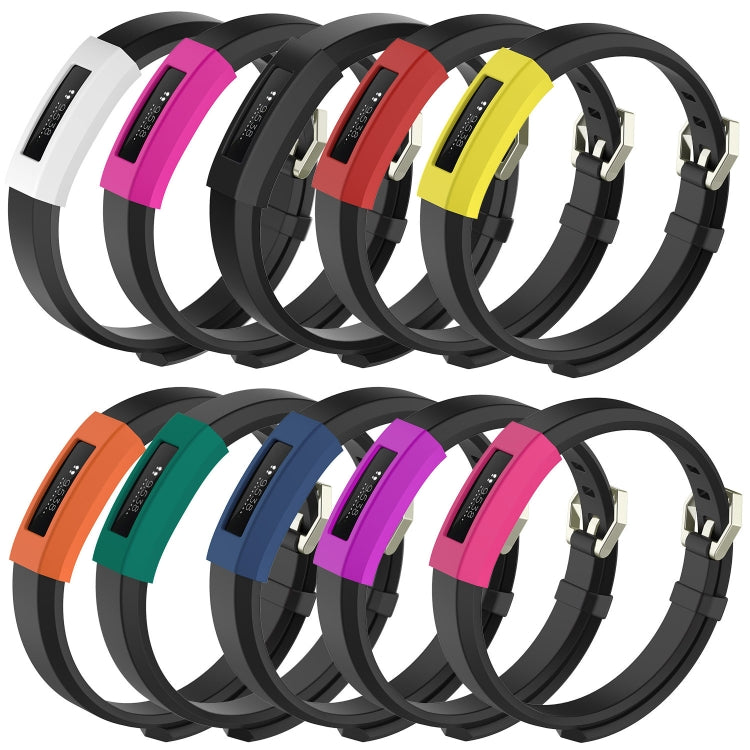 Assorted silicone watch protective cases in multiple colors with metal buckles.