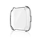 Transparent clear TPU watch case with protective bumper for Fitbit Versa smartwatch