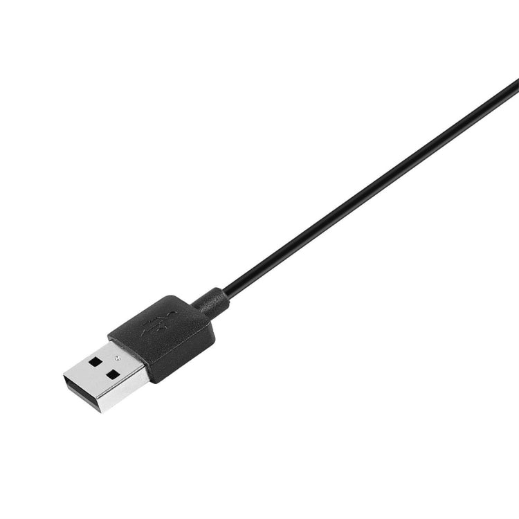 USB-A data connector with attached charging cable for smart watch