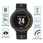 Tempered glass screen protector for smartwatch display, 9H hardness bubble-free