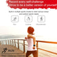 Sport smartwatch with heart rate on screen paired with sports activity icons