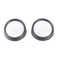 Two round black blind spot mirrors, 5.5cm diameter, wide-angle rear view