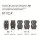 For Chevrolet GMC / Colorad 4-button C159 Car Key Leather Protective Case, 4-button