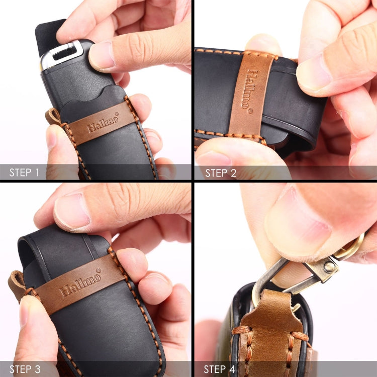 For Ford F-150 4-button C072/1 Car Key Leather Protective Case, C072/1