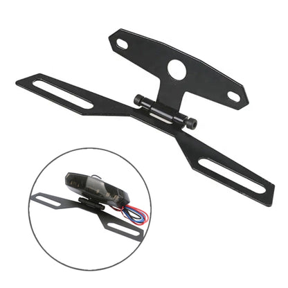 Motorcycle Folding Taillight Triangle Bracket, Folding
