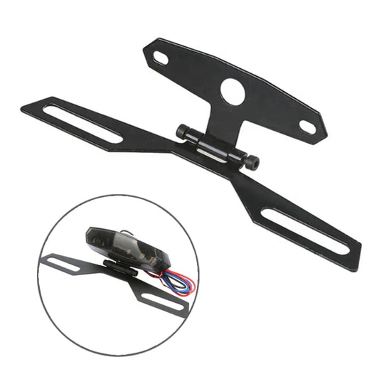Motorcycle Folding Taillight Triangle Bracket, Folding