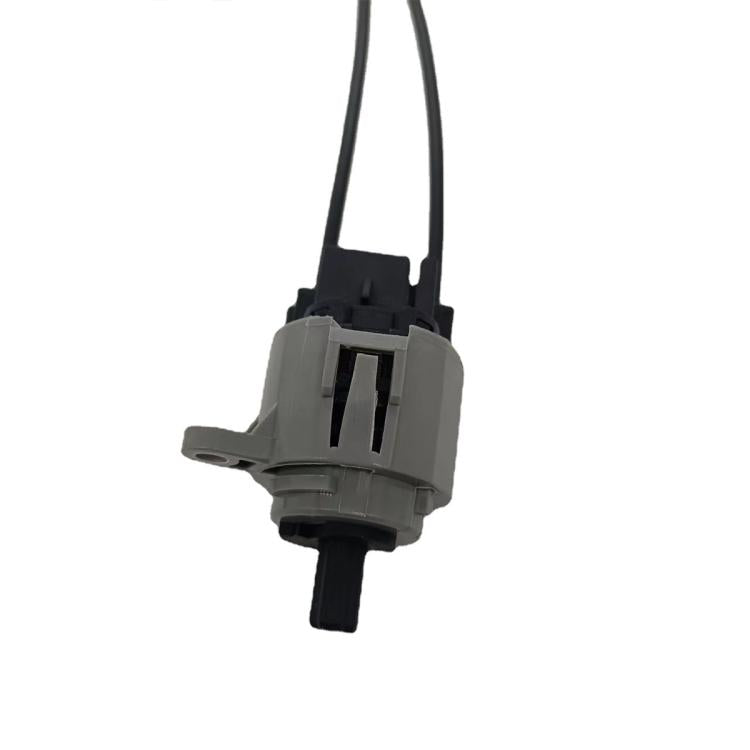 Heated AC control switch with mounting base, two-pin connector, and cable leads
