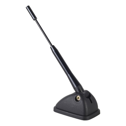 Black car roof antenna mast with base mount for radio reception