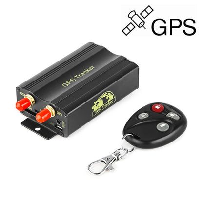DEAOKE GPS tracker device with remote key fob and dual red antenna ports