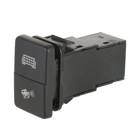 TS-202 For Toyota Blue-green Light Car Small Dual Control Switch with Lock, with Lock 5