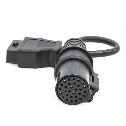 For Iveco 30 Pin Male to OBDII 16 Pin Female Truck Adapter Cable, For Iveco