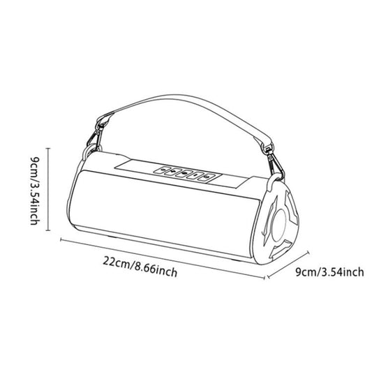 TS03H 8400mAh + EVA Bag Car Emergency Start Power Supply Air Pump Integrated Machine, High Version, High Version