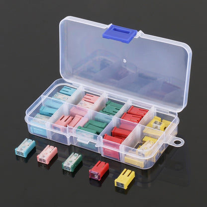 50pcs / Box American Car Blade Fuse Set, 50 in 1