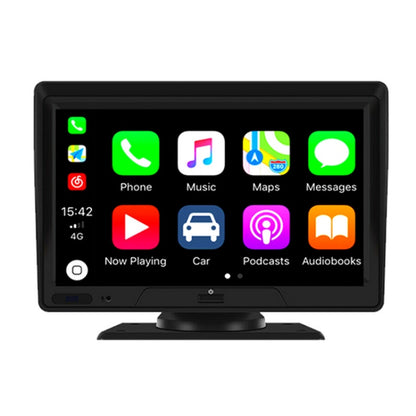 7-inch portable touch car navigator display with home-screen app icons