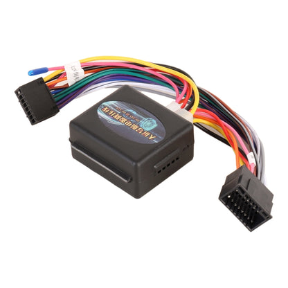 24V to 12V step-down power cable module with black box and harness connectors