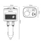 Yesido Y76 Cigarette Lighter Car Charger USB-A & Type-C Fast Charging Adapter with 60cm Type-C Retractable Cable