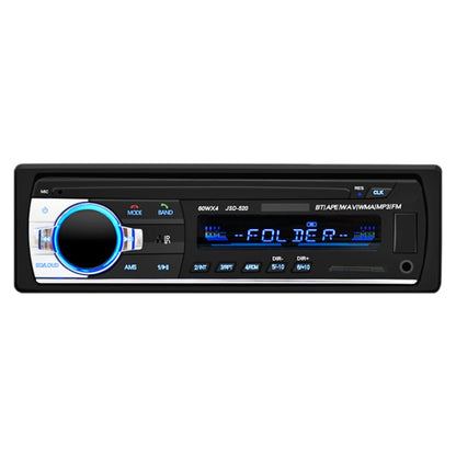 JSD-520 Car Stereo Radio MP3 Audio Player Support Bluetooth Hand-free Calling / FM / USB / SD, EU Plug Version, JSD-520, EU Plug Version