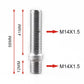 Threaded wheel stud adapter, M14x1.5, 5.8cm length, 12mm underhead